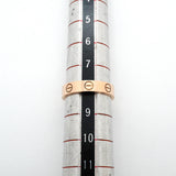 【6jhb0338】カルティエ リング ミニラブ K18PG ピンクゴールド ＃48【中古】レディース