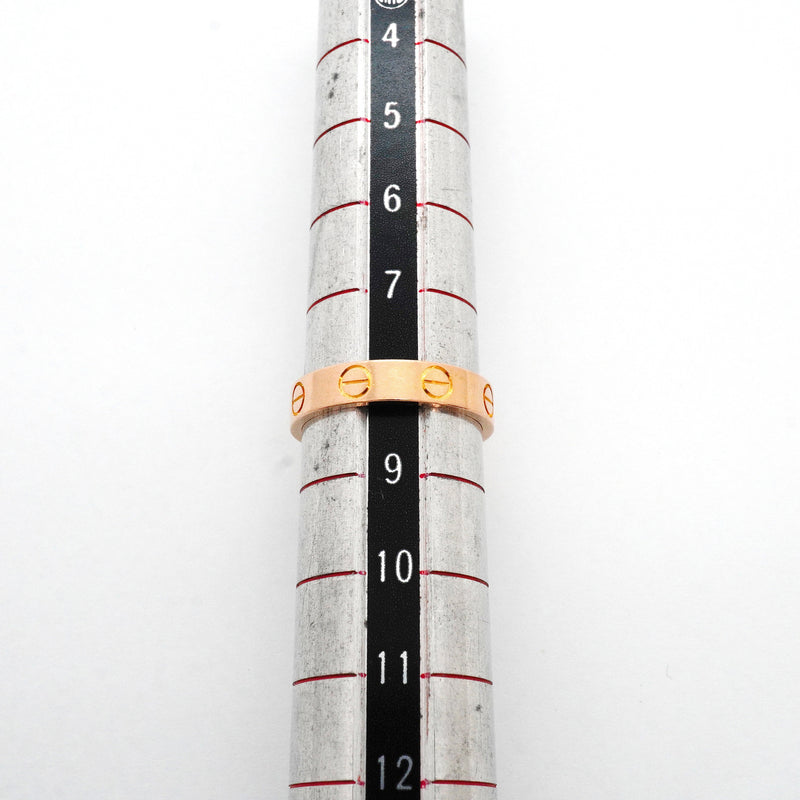 【6jhb0342】カルティエ リング ミニラブ K18PG ピンクゴールド ＃48【中古】レディース