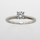 【6jhb0344】カルティエ リング ソリテール 1PD Pt950 プラチナ ダイヤモンド 0.31ct ＃51【中古】レディース