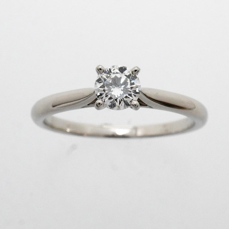 【6jhb0344】カルティエ リング ソリテール 1PD Pt950 プラチナ ダイヤモンド 0.31ct ＃51【中古】レディース