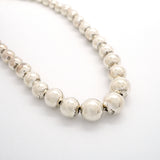 【6jhb0348-k】ティファニー ネックレス ハードウェア/グラジュエイテッド/ボール シルバー925【中古】レディース
