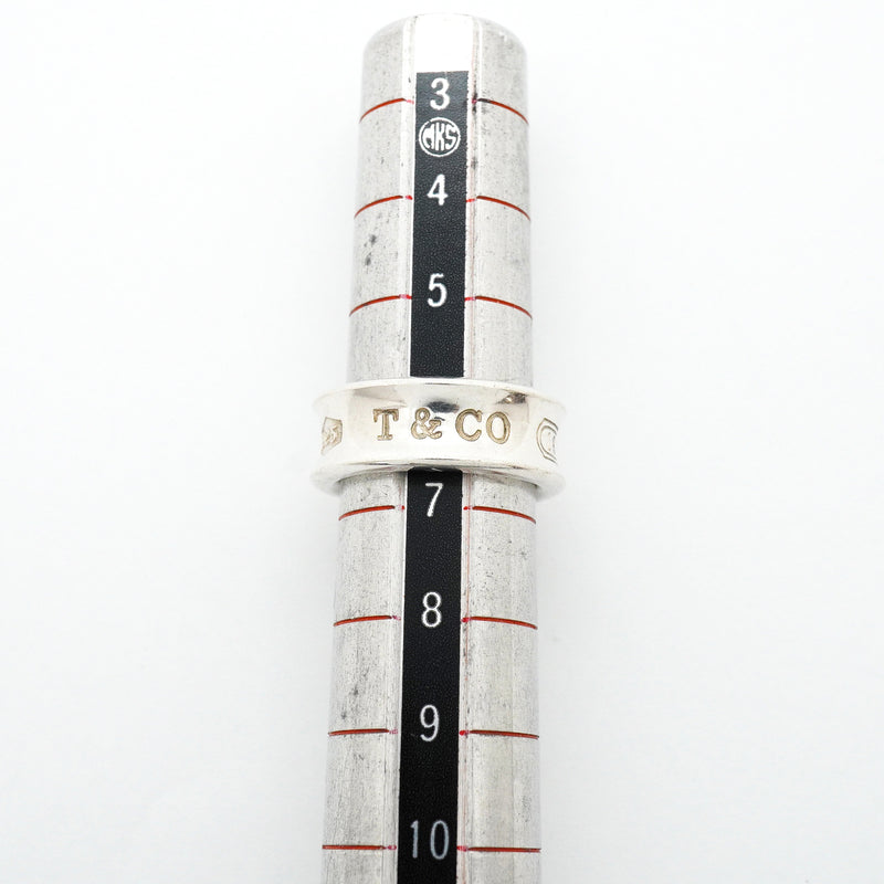 【6jhb0350-k】ティファニー リング ナロー シルバー925 6.5号【中古】レディース