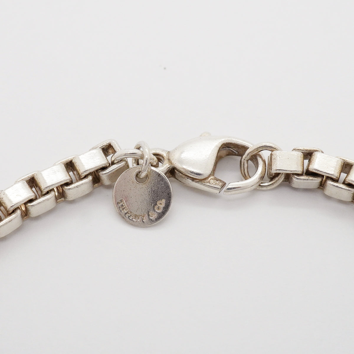 【6jhb0351-k】ティファニー ブレスレット ベネチアン シルバー925【中古】レディース