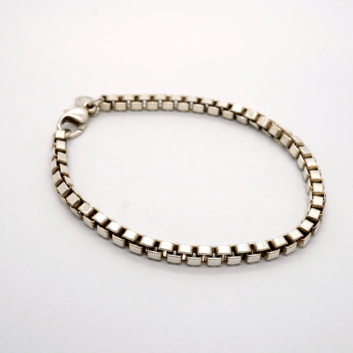【6jhb0351-k】ティファニー ブレスレット ベネチアン シルバー925【中古】レディース