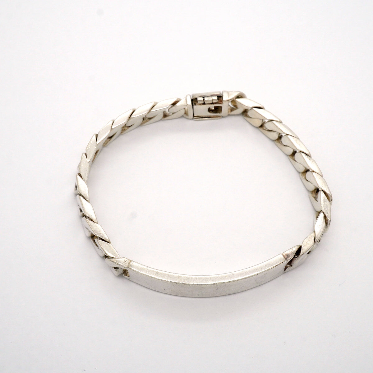 【6jhb0354-k】ティファニー ブレスレット ID シルバー925【中古】メンズ