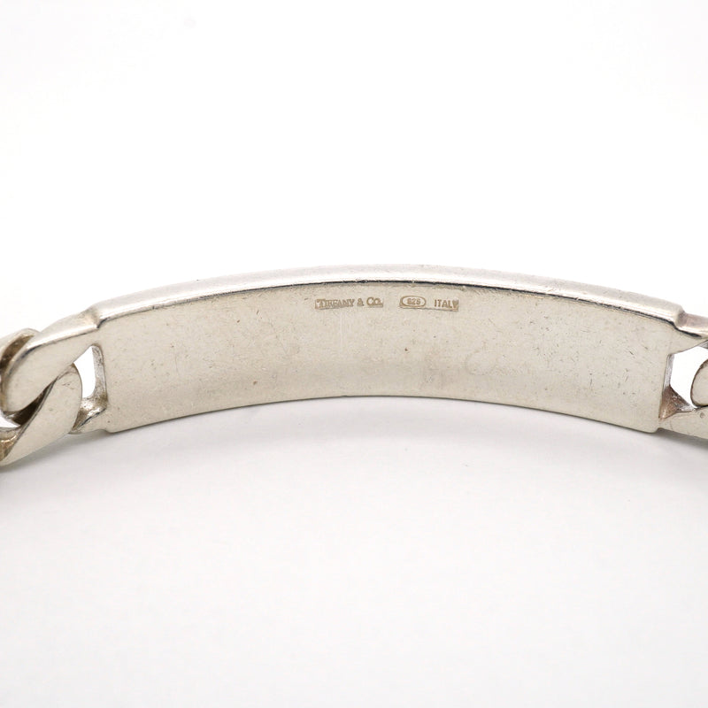 【6jhb0354-k】ティファニー ブレスレット ID シルバー925【中古】メンズ