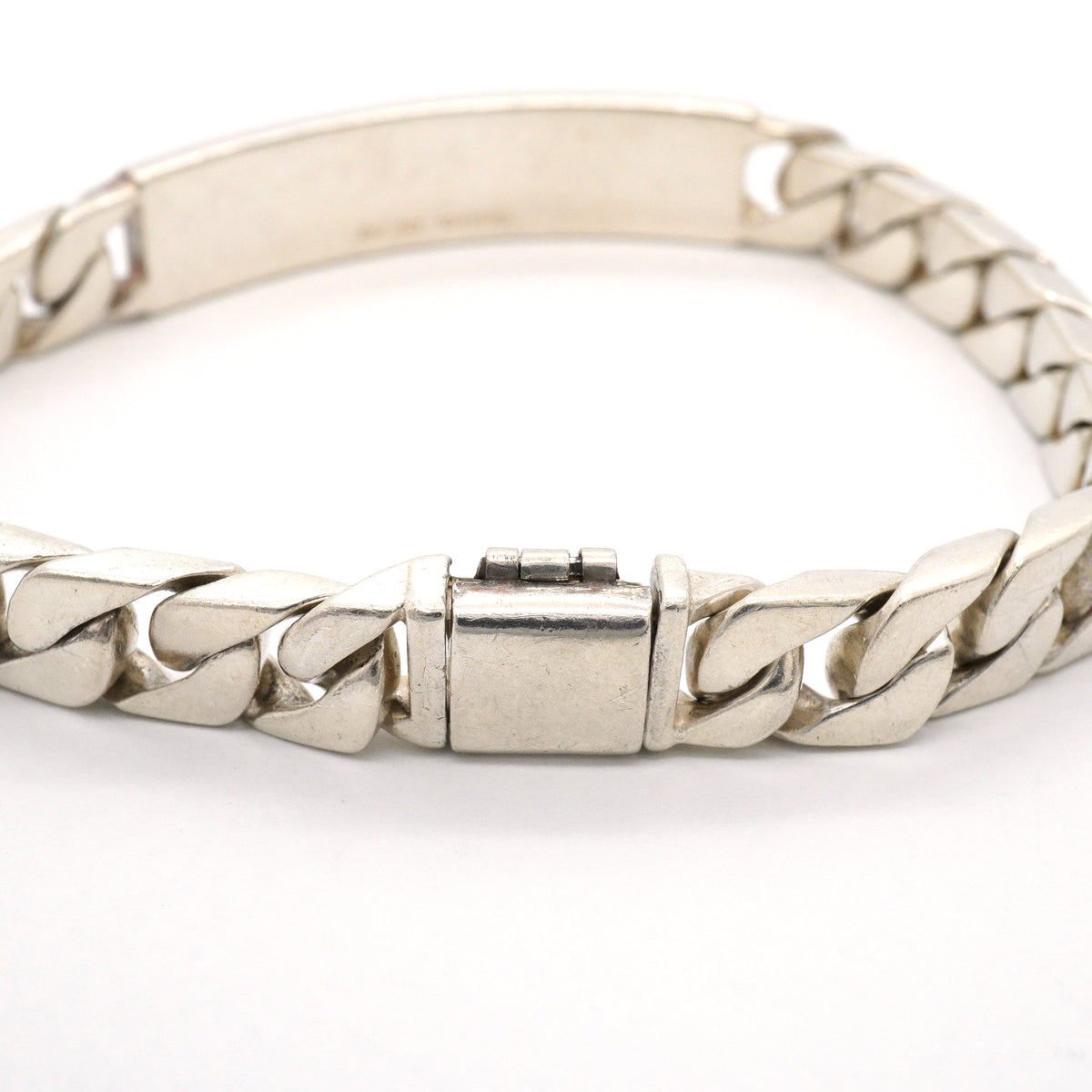 【6jhb0354-k】ティファニー ブレスレット ID シルバー925【中古】メンズ