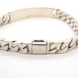 【6jhb0354-k】ティファニー ブレスレット ID シルバー925【中古】メンズ