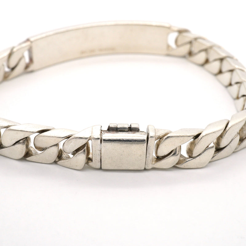 【6jhb0354-k】ティファニー ブレスレット ID シルバー925【中古】メンズ