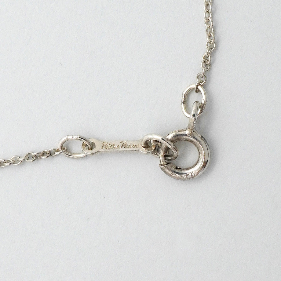 【6jhb0360】ティファニー ネックレス キス シルバー925【中古】レディース