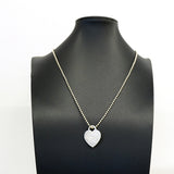 【6jhb0367-k】ティファニー ネックレス リターントゥハート/ボールチェーン シルバー925【中古】レディース