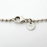 【6jhb0367-k】ティファニー ネックレス リターントゥハート/ボールチェーン シルバー925【中古】レディース