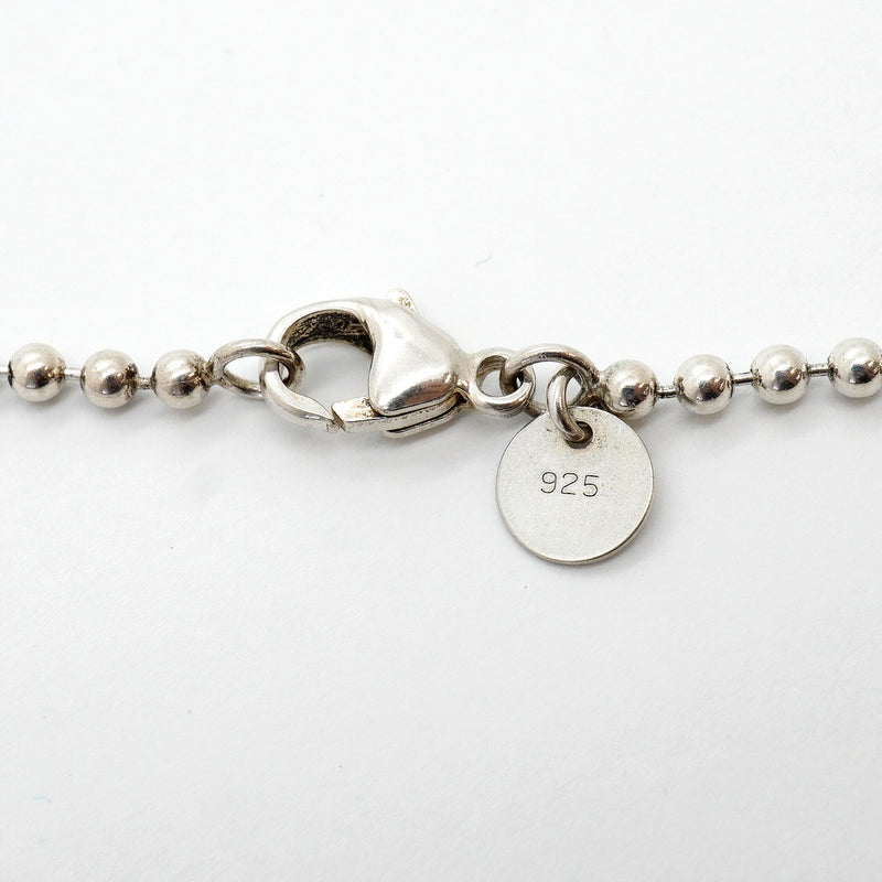 【6jhb0367-k】ティファニー ネックレス リターントゥハート/ボールチェーン シルバー925【中古】レディース