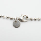 【6jhb0367-k】ティファニー ネックレス リターントゥハート/ボールチェーン シルバー925【中古】レディース
