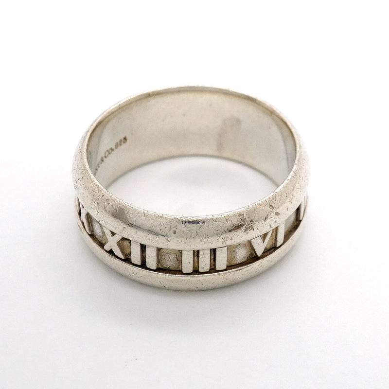 【6jhb0376-k】ティファニー リング アトラス シルバー925 22号【中古】メンズ