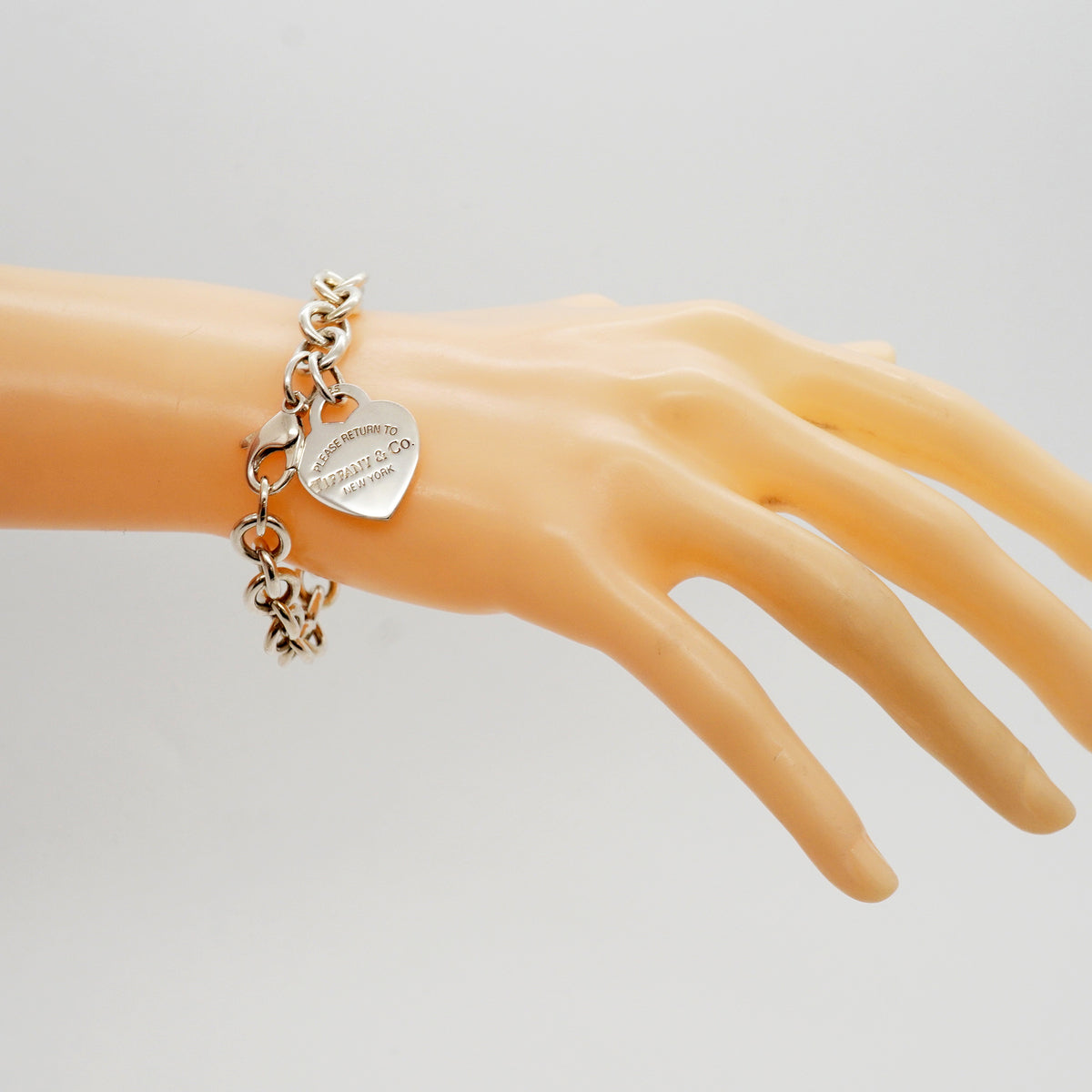 【6jhb0383-k】ティファニー ブレスレット リターントゥハート シルバー925【中古】レディース