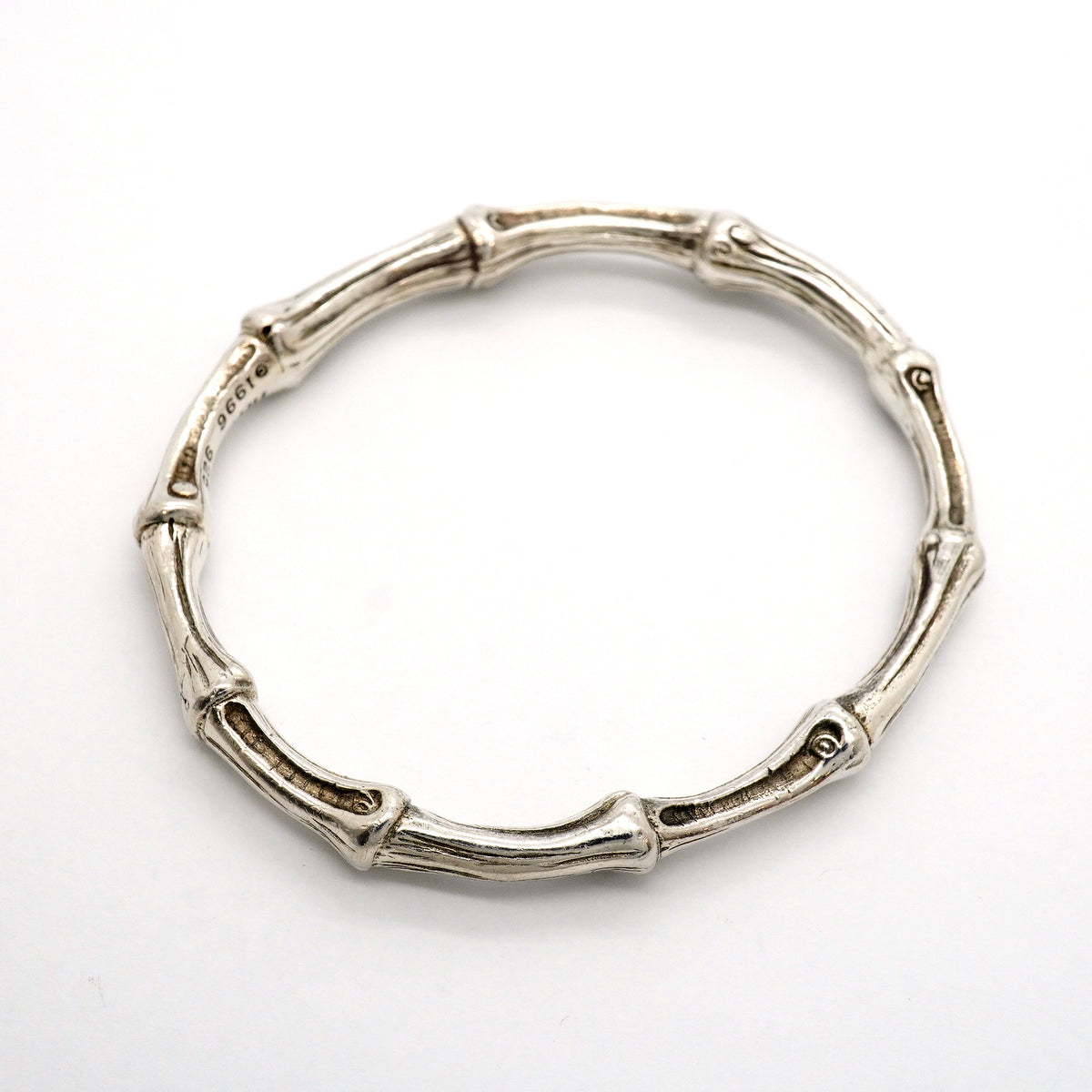 【6jhb0384-k】ティファニー バングル バンブー シルバー925【中古】レディース