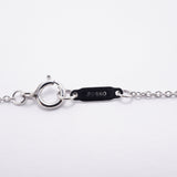 【6jhb0389】ティファニー ネックレス ソリティア 1PD Pt950 プラチナ ダイヤモンド【中古】レディース