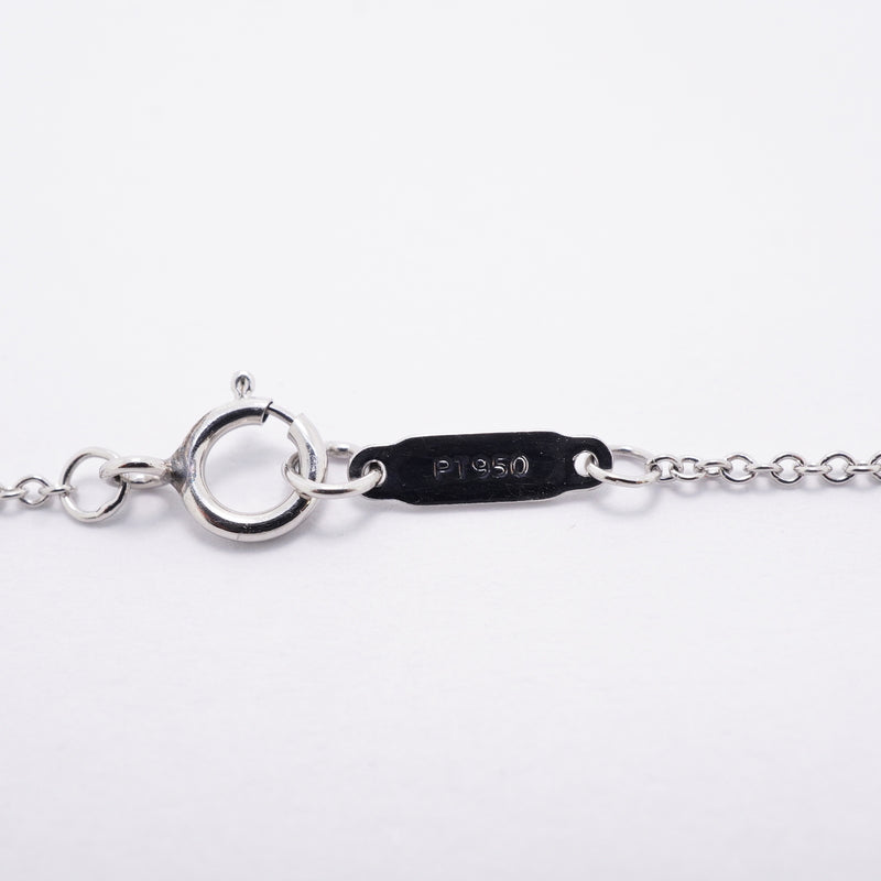 【6jhb0389】ティファニー ネックレス ソリティア 1PD Pt950 プラチナ ダイヤモンド【中古】レディース