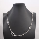 【6jhb0392】エルメス ネックレス シェーヌダンクル ファランドール シルバー925【中古】メンズ レディース ユニセックス