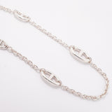 【6jhb0392】エルメス ネックレス シェーヌダンクル ファランドール シルバー925【中古】メンズ レディース ユニセックス