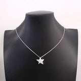 【6jhb0396】シャネル ネックレス コメット 星形 スター ラージ K18WG ホワイトゴールド ダイヤモンド【中古】レディース