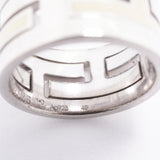 【6jhb0403】エルメス リング ムーブアッシュ シルバー925 クリーム ＃49【中古】レディース