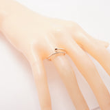 【6jhb0412】カルティエ リング ジュストアンクル SM K18PG ピンクゴールド ＃52【中古】レディース