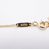 【6jhb0414】ティファニー ネックレス Tスマイル ミニ K18YG イエローゴールド【中古】レディース