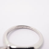 【6jhb0415】ティファニー リング ソリティア 1PD Pt950 プラチナ ダイヤモンド 0.36ct 7.5号【中古】レディース