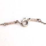 【6jhb0419】ティファニー ネックレス オープンハート シルバー925【中古】レディース