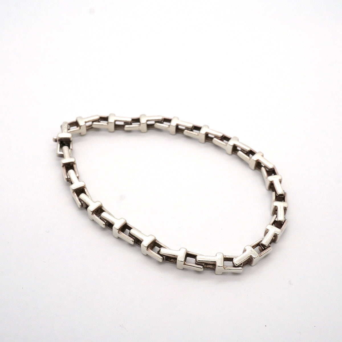 【6jhb0421】ティファニー ブレスレット Tナロー シルバー925【中古】メンズ レディース ユニセックス