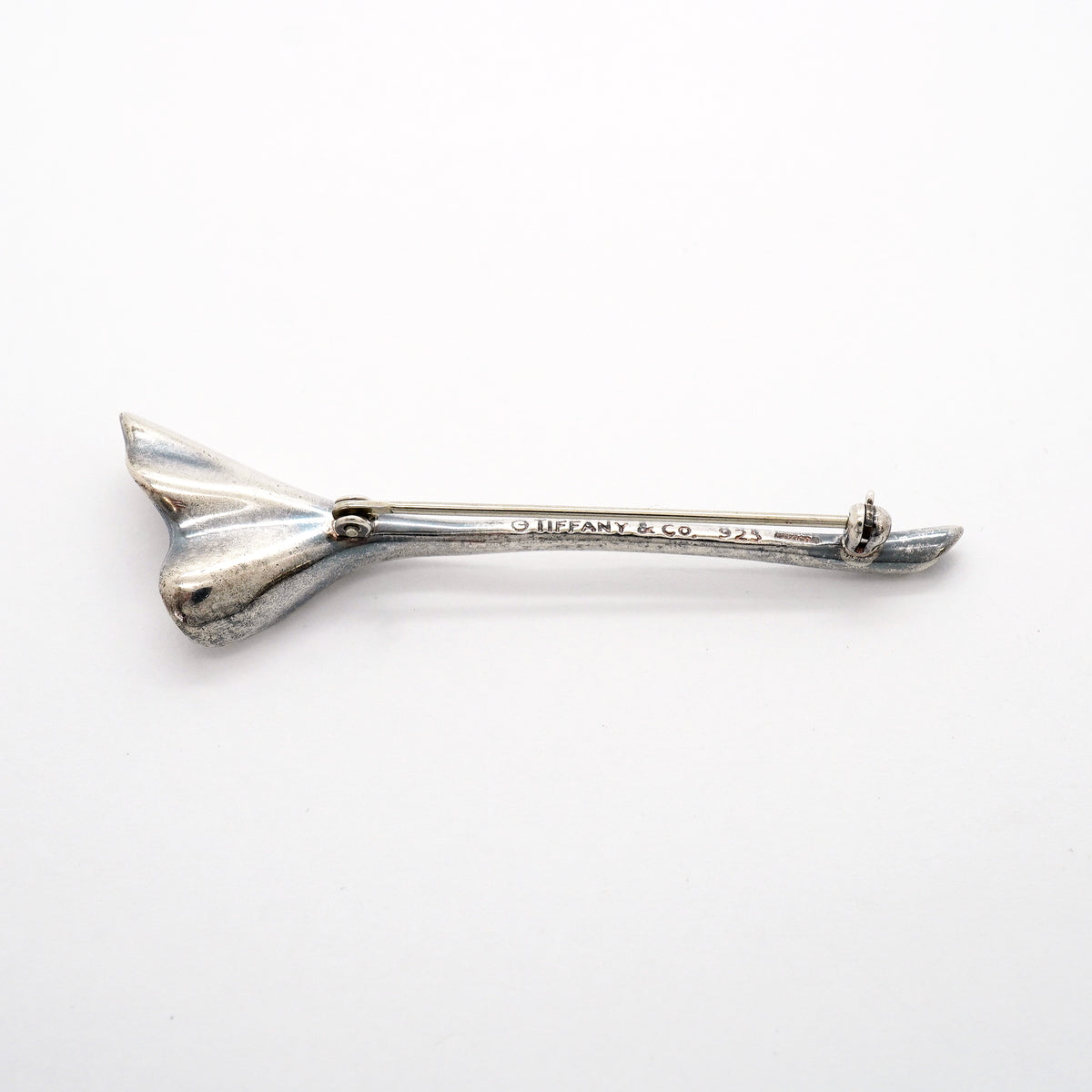 【6jhb0422】ティファニー ブローチ イチョウモチーフ シルバー925【中古】レディース