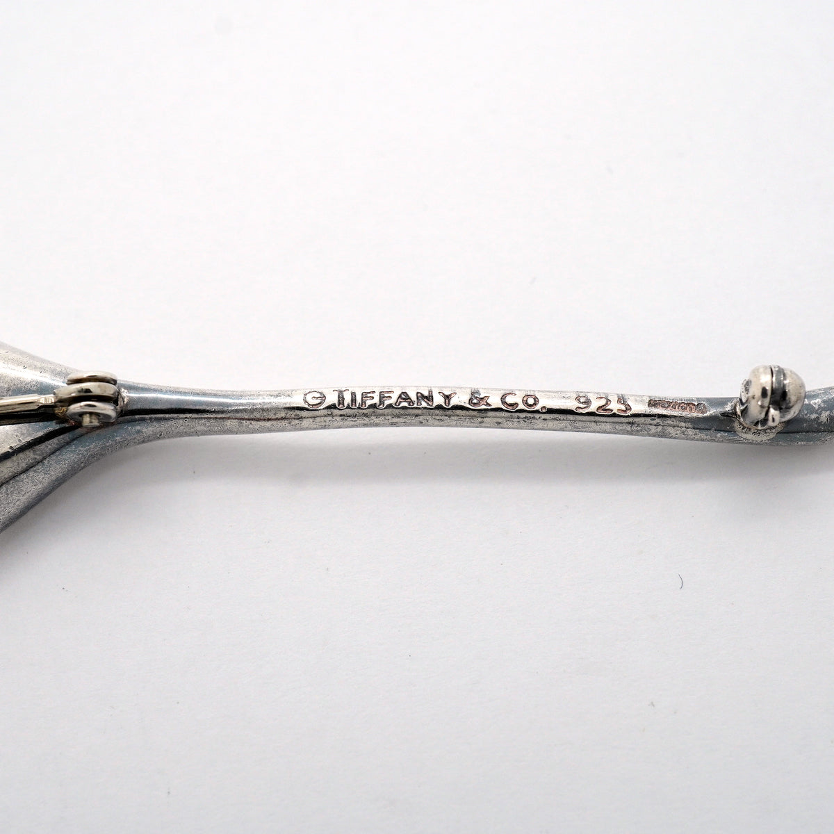 【6jhb0422】ティファニー ブローチ イチョウモチーフ シルバー925【中古】レディース