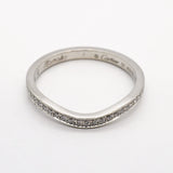 【6jhb0430】カルティエ リング バレリーナ Pt950 プラチナ ダイヤモンド ＃51【中古】レディース