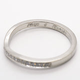 【6jhb0430】カルティエ リング バレリーナ Pt950 プラチナ ダイヤモンド ＃51【中古】レディース