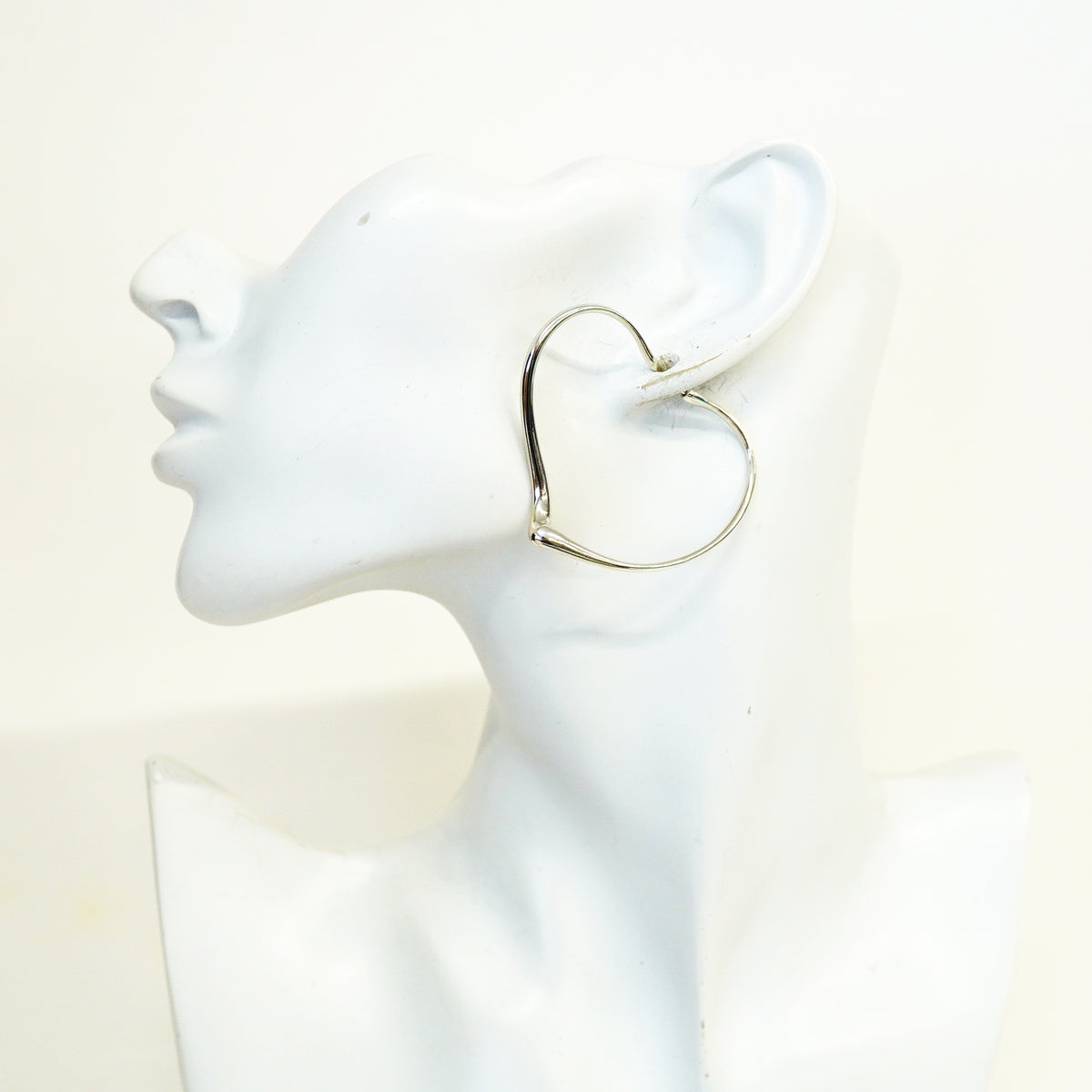 【6jhb0433】ティファニー ピアス オープンハート シルバー925【中古】レディース