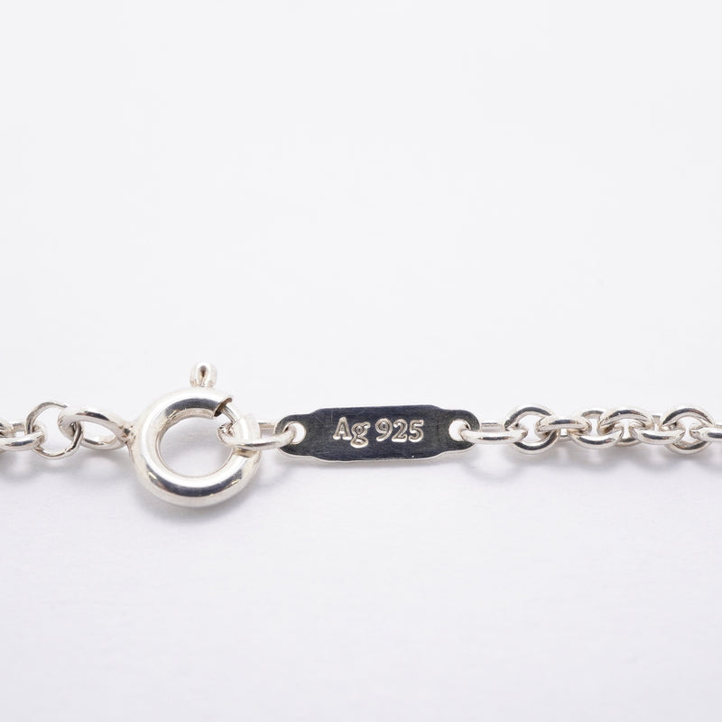 【6jhb0440】ティファニー ネックレス コンケーブクロス シルバー925【中古】レディース