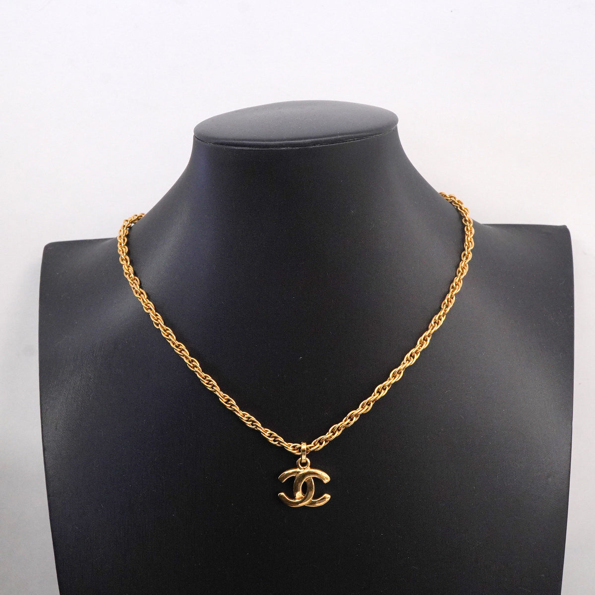 【6jhb0441】シャネル ネックレス ヴィンテージ ココマーク GPメッキ ゴールド【中古】レディース