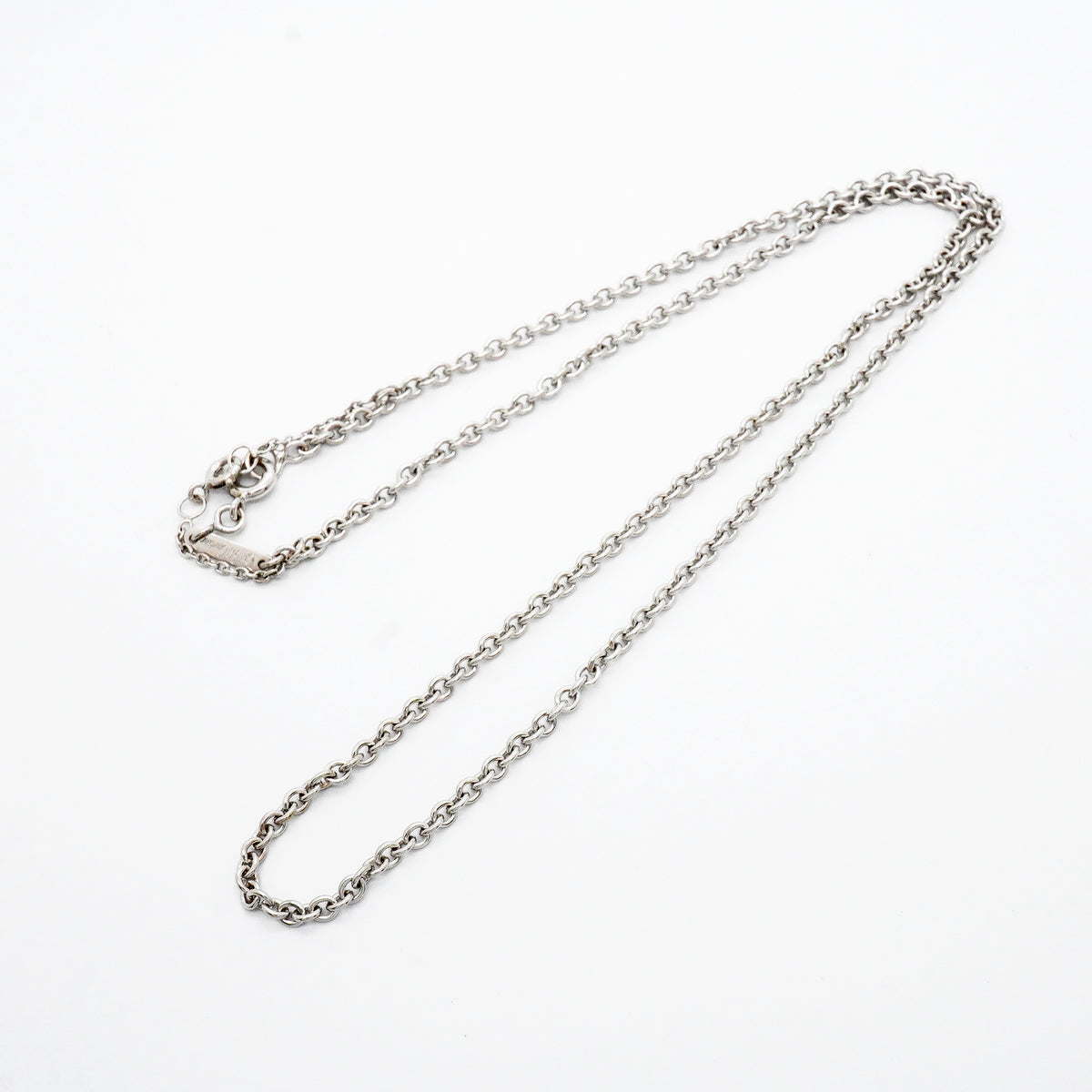 【6jhb0452】カルティエ ネックレス フォルサ チェーン K18WG ホワイトゴールド【中古】レディース