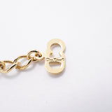 【6jhb0460】クリスチャンディオール ネックレス ディオールロゴ GPメッキ ゴールド【中古】レディース