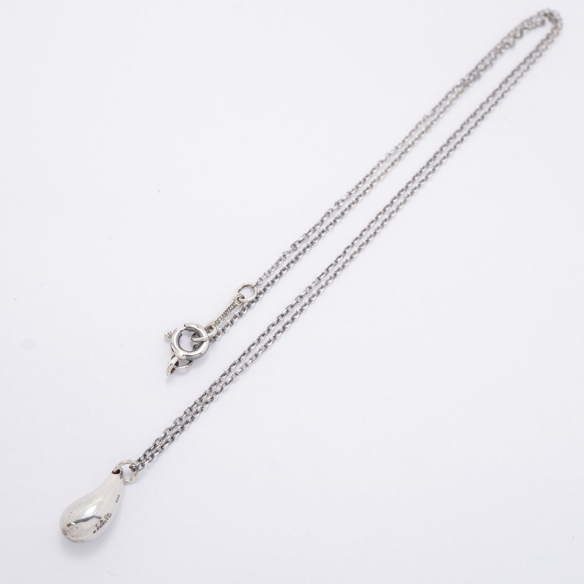 【6jhb0463】ティファニー ネックレス ティアドロップ シルバー925【中古】レディース