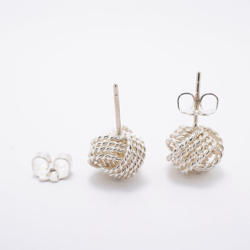 【6jhb0469】ティファニー ピアス サマセット/メッシュ シルバー925【中古】レディース