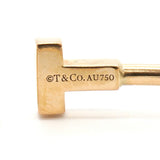 【6jhb0501】ティファニー バングル Tワイヤー ナロー K18PG ピンクゴールド【中古】レディース