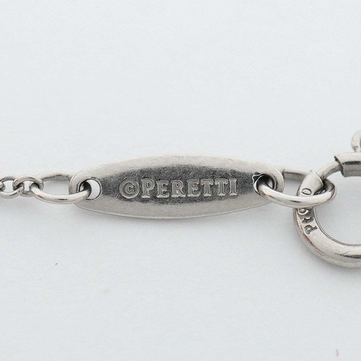 【6jhb0504】ティファニー ブレスレット バイザヤード 3PD Pt950 プラチナ ダイヤモンド【中古】レディース