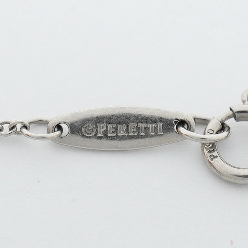 【6jhb0504】ティファニー ブレスレット バイザヤード 3PD Pt950 プラチナ ダイヤモンド【中古】レディース