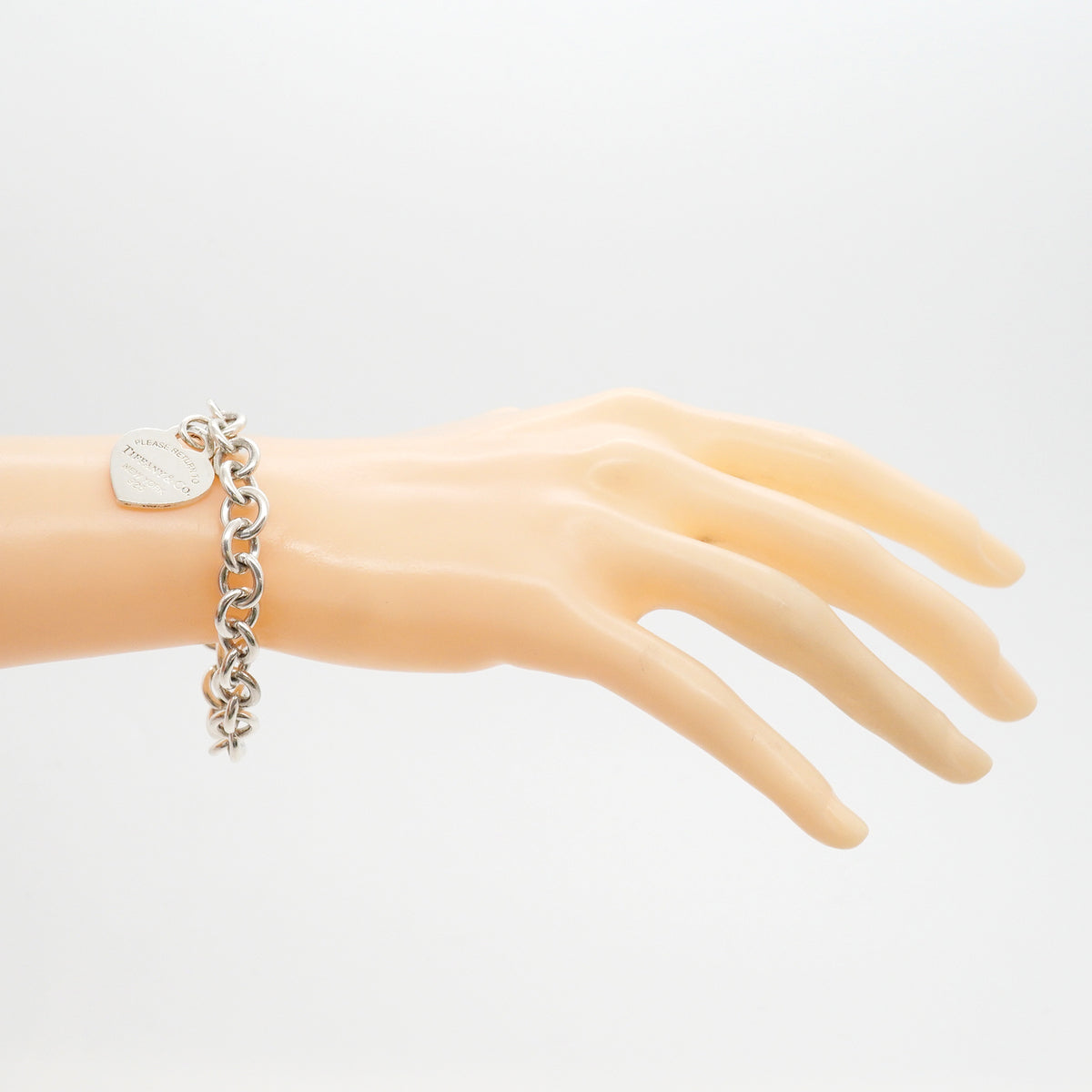 【6jhb0505】ティファニー ブレスレット リターントゥ/ハートタグ シルバー925【中古】レディース