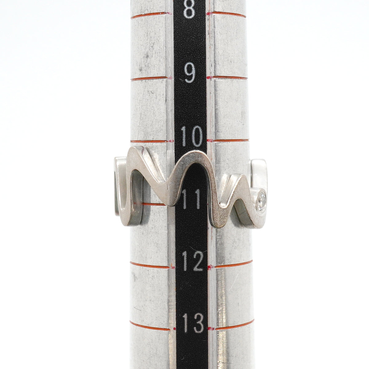 【6jhb0508】ティファニー リング フランクゲーリー/エクウス 1PD K18WG ホワイトゴールド ダイヤモンド 11号【中古】レディース