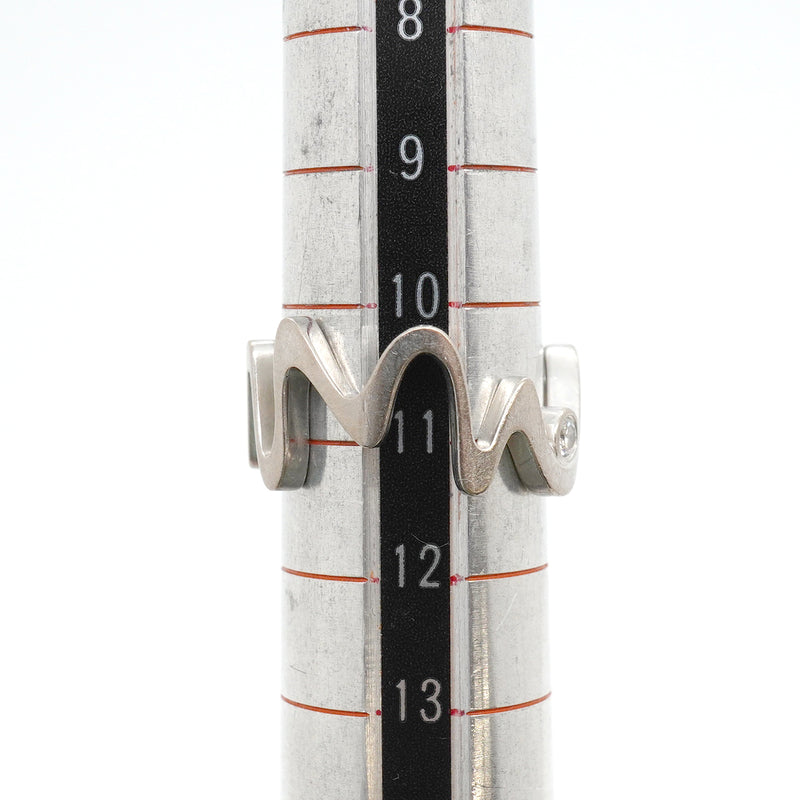 【6jhb0508】ティファニー リング フランクゲーリー/エクウス 1PD K18WG ホワイトゴールド ダイヤモンド 11号【中古】レディース