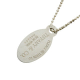 【6jhb0517】ティファニー ネックレス リターントゥ オーバル シルバー925【中古】レディース